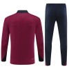 Angleterre Sweat d'Entraînement Quarter-Zip 2024-25 Rouge Pour Enfant